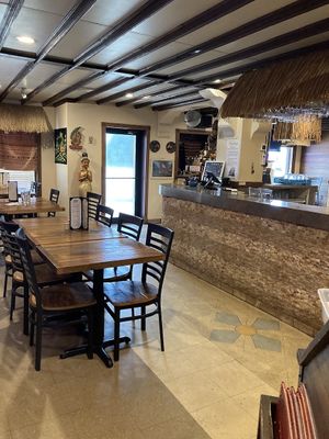 Interior seating at Thai Jasmine in Lima