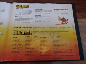 Menu 2 at Mellow Mushroom in Lima