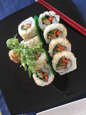 Vegan Sushi at Jazmin in Tenerife