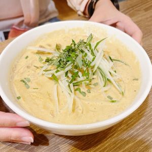 Laksa (vegan) at Genesis 创世界素食馆 in Central Singapore