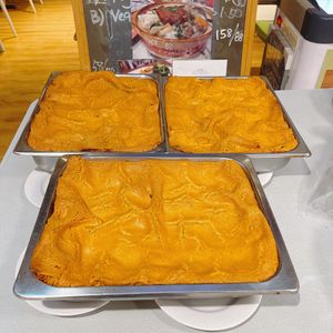 Vegan lasagna   at Genesis 创世界素食馆 in Central Singapore