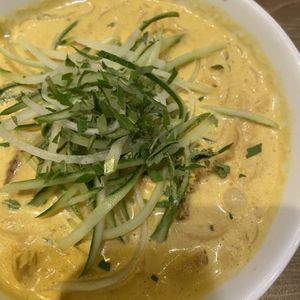 laksa at Genesis 创世界素食馆 in Central Singapore