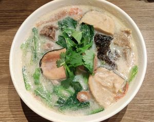 Fish Head Vermicelli Soup at Genesis 创世界素食馆 in Central Singapore