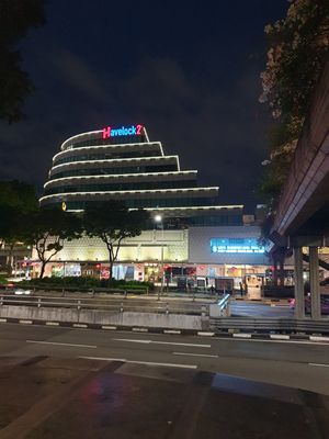 Havelock2 building from outside at Genesis 创世界素食馆 in Central Singapore