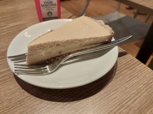 Cheesecake at Genesis 创世界素食馆 in Central Singapore