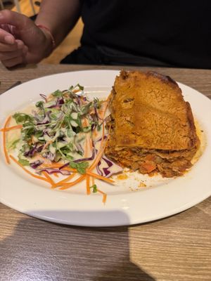 Lasagne  at Genesis 创世界素食馆 in Central Singapore