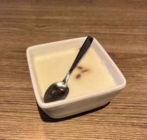 Dou hoa (pudding)  at Genesis 创世界素食馆 in Central Singapore