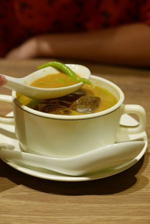 Cashew Milk Chendol at Genesis 创世界素食馆 in Central Singapore