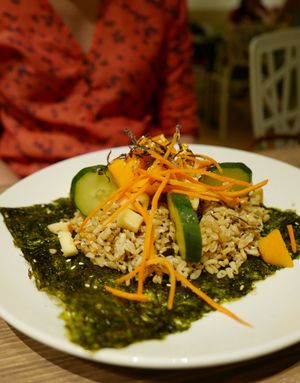 Japanese Rice at Genesis 创世界素食馆 in Central Singapore