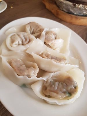 Dumplings at Genesis 创世界素食馆 in Central Singapore