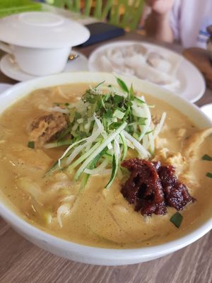 Nonya Laksa at Genesis 创世界素食馆 in Central Singapore