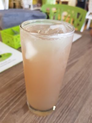 Lemongrass with ginger at Genesis 创世界素食馆 in Central Singapore