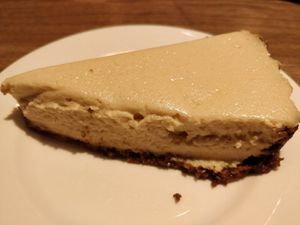 Cheese cake at Genesis 创世界素食馆 in Central Singapore
