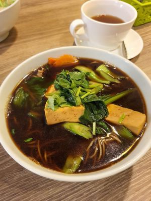 Ginger mee sua at Genesis 创世界素食馆 in Central Singapore