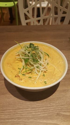 Laksa at Genesis 创世界素食馆 in Central Singapore