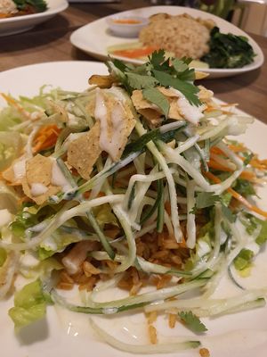 7 layers stack at Genesis 创世界素食馆 in Central Singapore