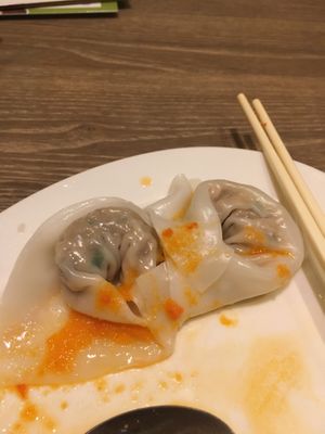 Dumplings at Genesis 创世界素食馆 in Central Singapore