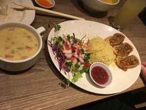 Turkey meal (Christmas special) at Genesis 创世界素食馆 in Central Singapore