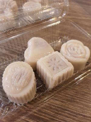 Yam Agar agar at Genesis 创世界素食馆 in Central Singapore