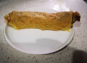 Black Bean Avacado Crepe at The Clean Food Store in Subiaco