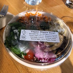 vegan hippie bowl at The Clean Food Store in Subiaco