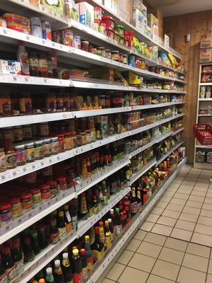 Sauces  at Indochine in Nantes