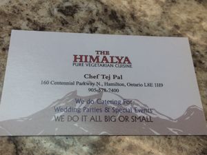 905-578-7400 at The Himalya in Hamilton