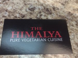 Card at The Himalya in Hamilton