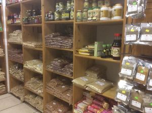 Seeds, herbs, spice, and in fact everything or most items a vegan chef needs to cook with can be found at this little gem of a store.  at The Flower & Nut Market in Johannesburg