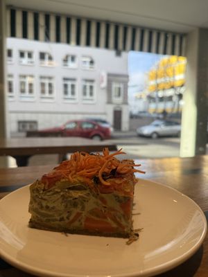 Vegan Quiche   at PurNatur in Kempten