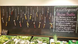 beautiful herbs at PurNatur in Kempten