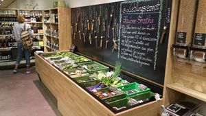 herbs & veggies at PurNatur in Kempten