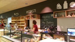 antipasti corner at PurNatur in Kempten