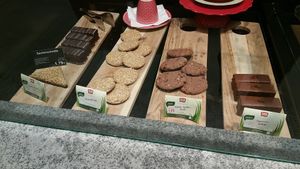 vegan cookies!!!! at PurNatur in Kempten