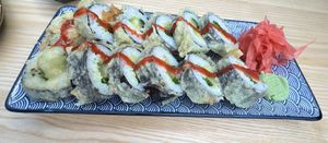 Futomaki (vegan zelenina v tempure)  at Edo-Kin - OC Bory Mall in Bratislava
