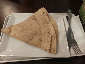 pancake  at Pestre in Bratislava