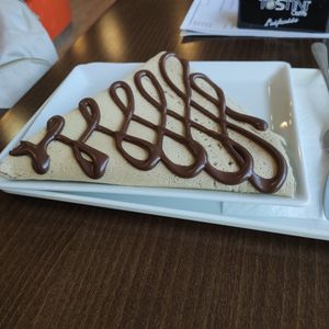 Vegan Nougat Pancake at Pestre in Bratislava