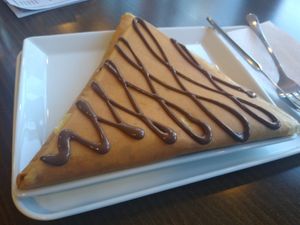 Pancake at Pestre in Bratislava