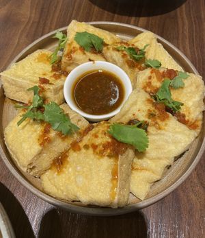 Thai fried stinky tofu   at DeliSoys - Shàng Shàn Dòu Jiā 上善豆家 in Taipei