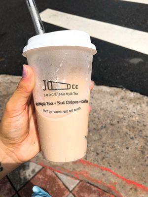 Brown sugar milk tea at NUTTEA 堅果奶茶 in Taipei