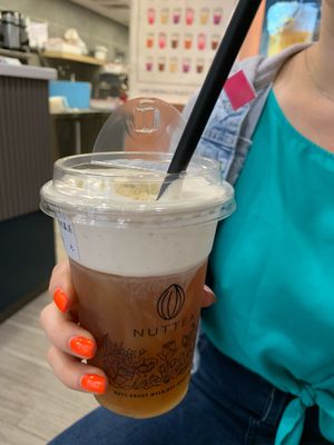 Red jade tea  at NUTTEA 堅果奶茶 in Taipei