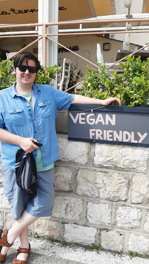 This traditional French restaurant has two vegan options: a vegan burger and a vegan pike bowl at La Terrasse  in Villefranche-sur-mer