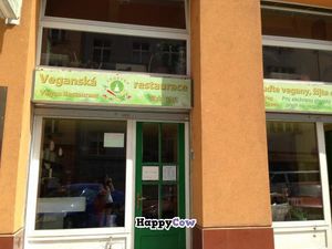 Entrance  at Vegetka in Prague