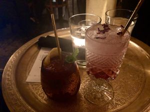 Cocktails  at Kasbah Lounge in Sacramento