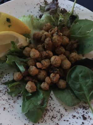Crispy chickpeas at Kasbah Lounge in Sacramento