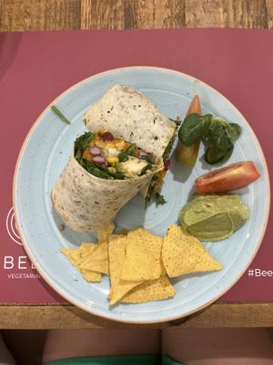 VEGAN BURRITO TEX-MEX  at Beet Vegetariano in Torrevieja
