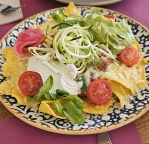 Vegan Nachos at Beet Vegetariano in Torrevieja