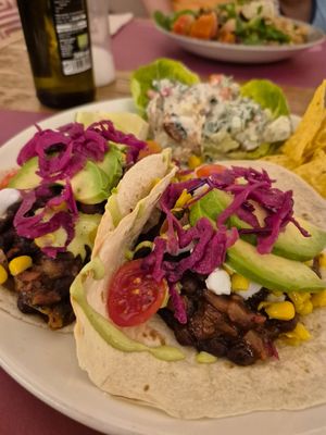Tortillas at Beet Vegetariano in Torrevieja