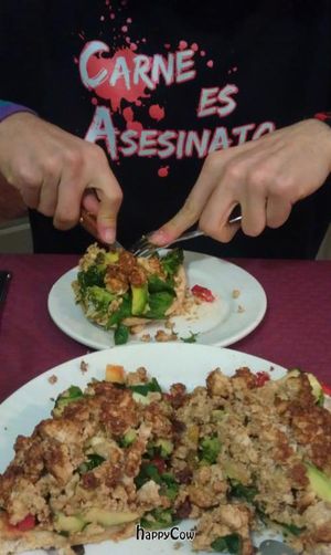 Pizza at Beet Vegetariano in Torrevieja