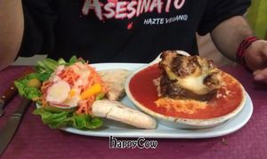 Lasaña at Beet Vegetariano in Torrevieja